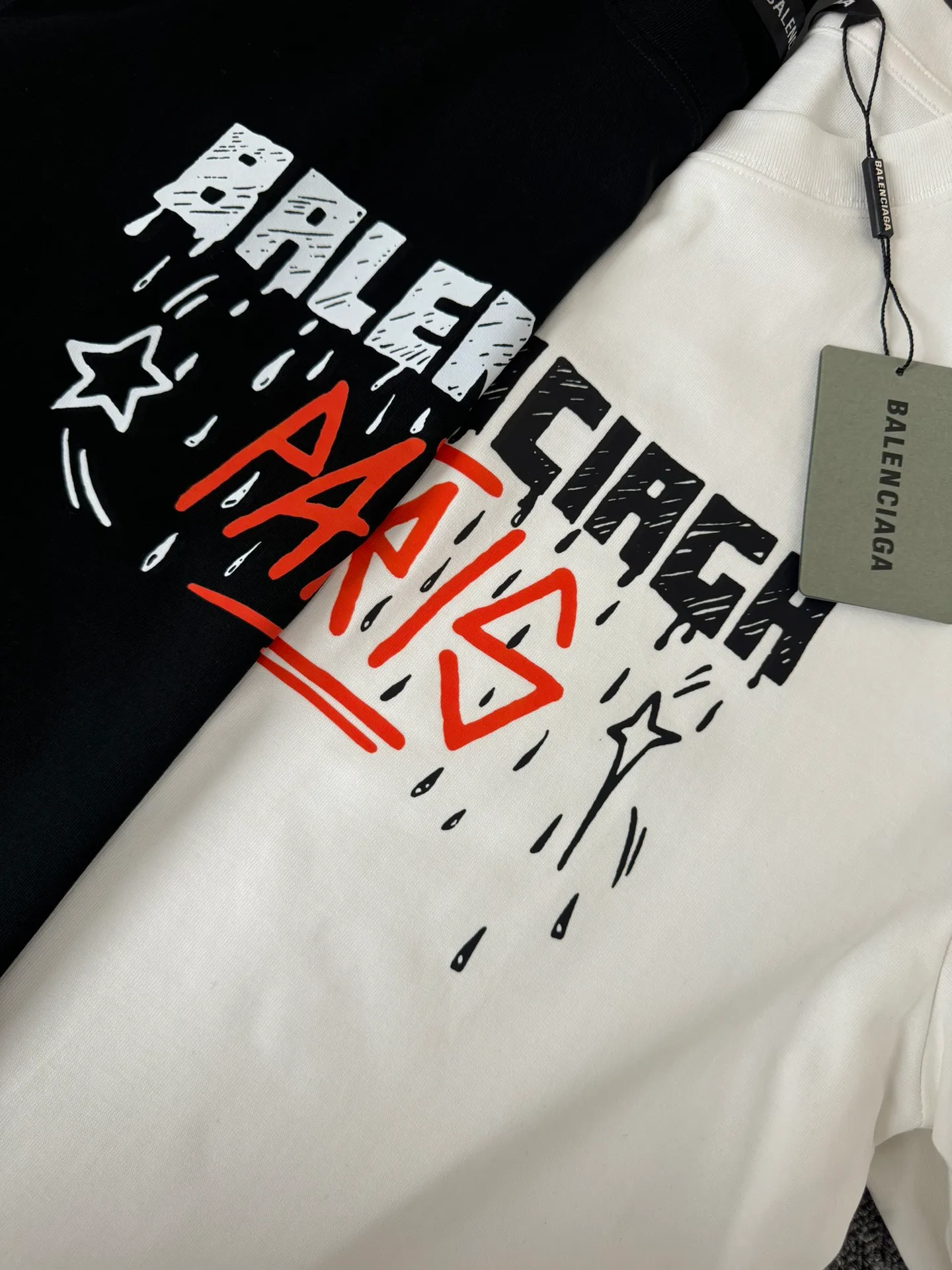 Balenciaga * * 2024SS New Arrival T ， ！ ， ，Classic logo ， ， Versatile Sizes S M L XL XXL
